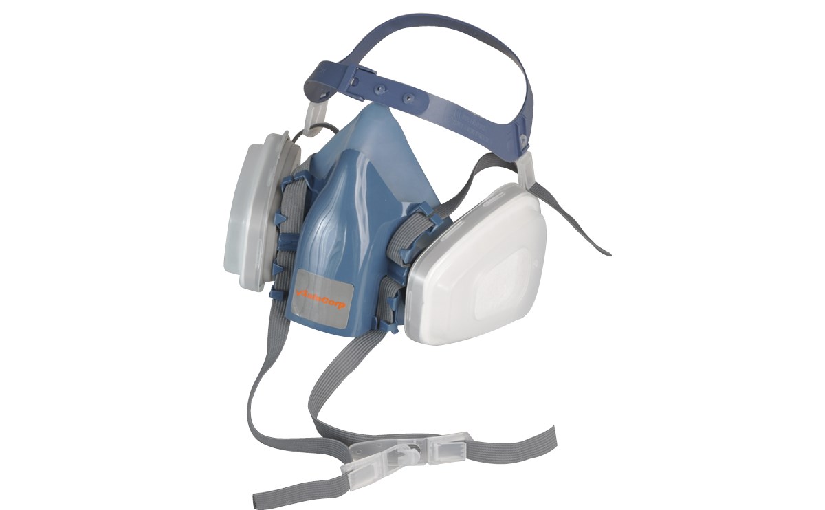 respirator  with 2 cartridge